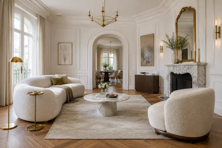 Modern French interior style