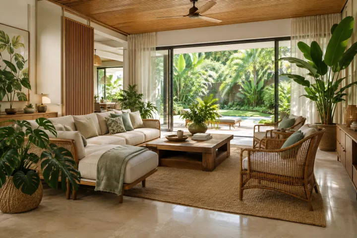Modern Tropical interior style